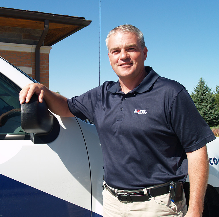 Shawn White of Excel Pest Control